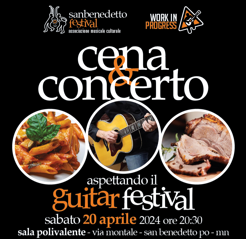 Cena&concerto - aspettando il guitar festival