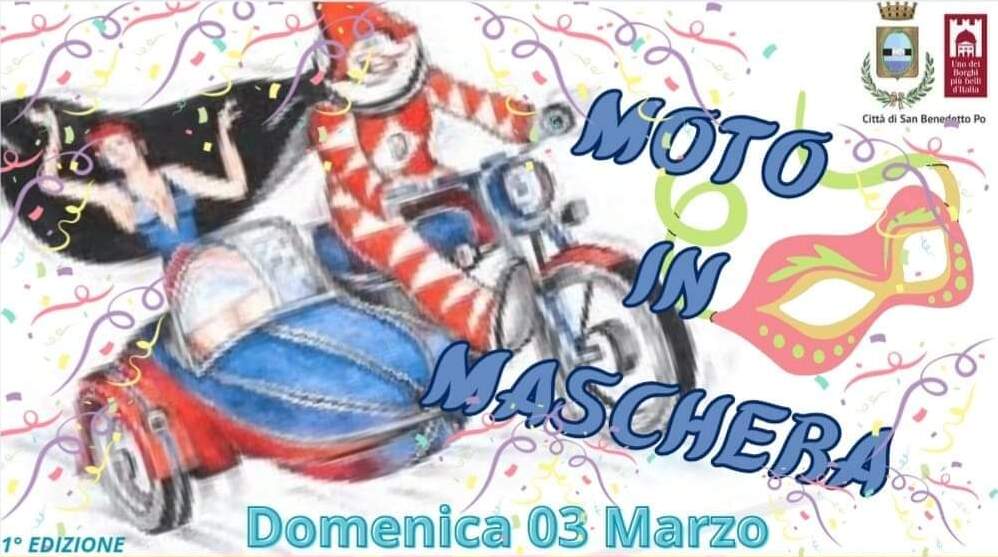 Moto in maschera