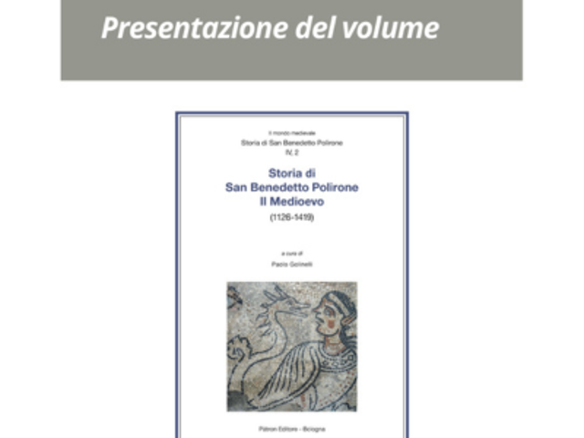 Presentazione volume: storia di san benedetto polirone- il medioevo