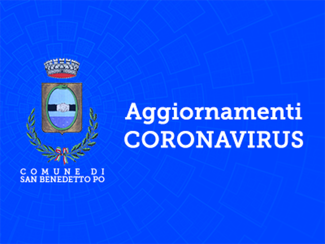 Coronavirus: Comunicato del Sindaco