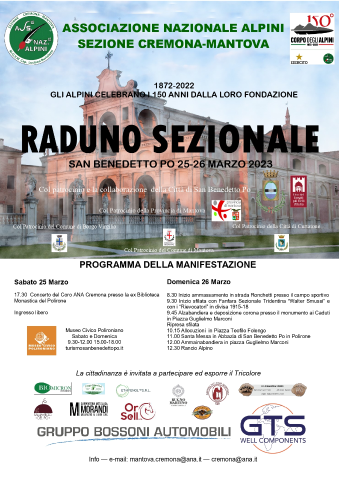 Raduno sezionale degli Alpini Cremona - Mantova